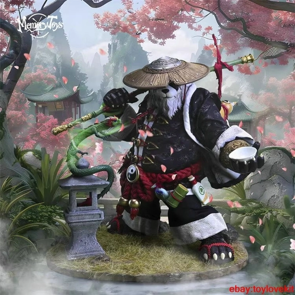 Memory Toys No.4 Panda Wanderer Wu Qinglie 1/12 Action Figure Model Doll Toys
