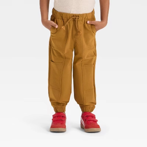 Toddler Boys' Quick Dry Pants - Cat & Jack™ Brown 3T