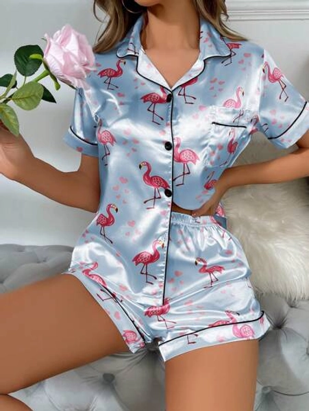 Flamingo Pajama Set