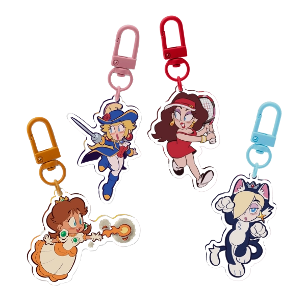 Mario Princesses Charms