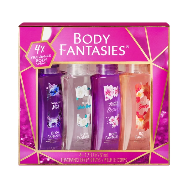 Body Fantasies Signature Gift Set, 4 piece - Walmart.com
