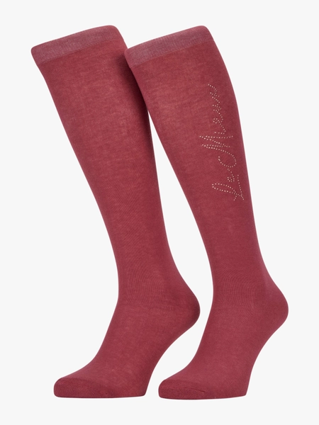 Bijoux Sparkle Competition Sock French Rose