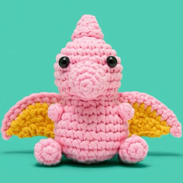 The Woobles Tessa The Pterodactyl Crochet Kit