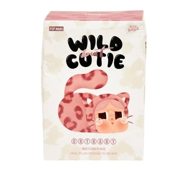 Pop Mart Crybaby Wild But Cutie Series Vinyl Plush Pendant