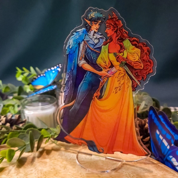 The Cruel Prince Acrylic Standees | Folk Of The Air series booktok merch