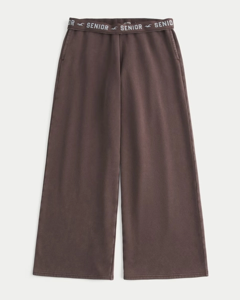 Ultra Low-Rise Senior Baggy Sweatpants