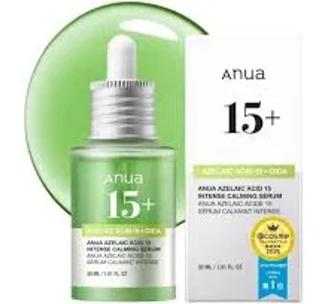ANUA Azelaic Acid 15 Intense Calming Serum 30ml