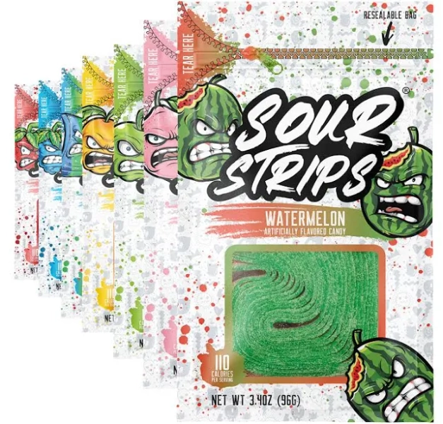 7 Pack Sour Strips Starter Pack
