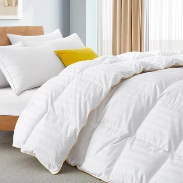Puredown Premium White Goose Down Comforter Duvet Insert, Luxury and Comfort in One, Full