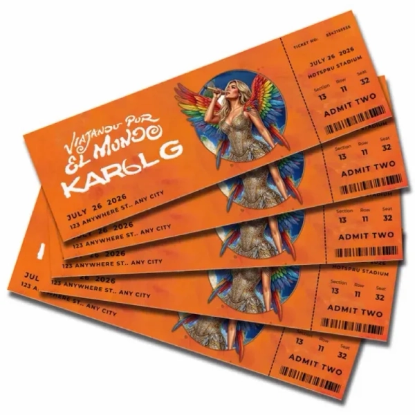 Karol G concert ticket 