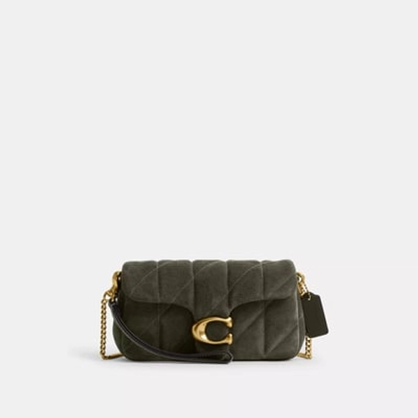 Coach Tabby Chain Crossbody Bag 19 With Quilting