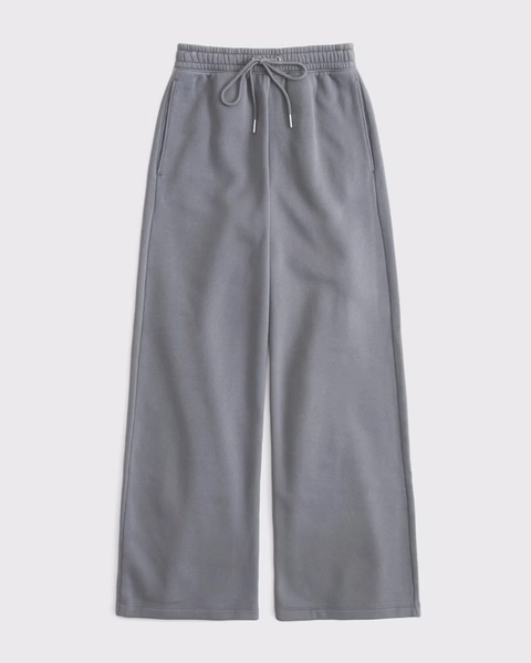 Sunday High Rise Wide Leg Sweatpant
