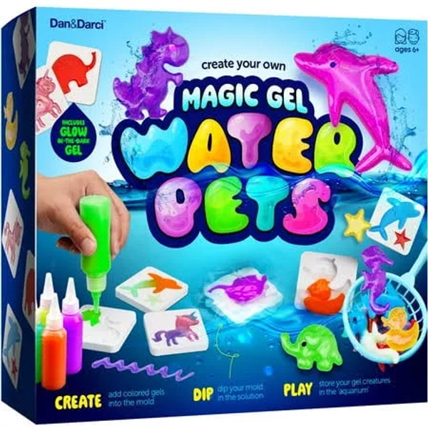 dan&darci Aqua Fairy Water Gel Kit For Kids Magic Water Elf Toy Kit Water Pets