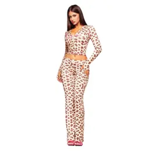 BLARE HOODIE - NEUTRAL : LEOPARD : WILD CARD