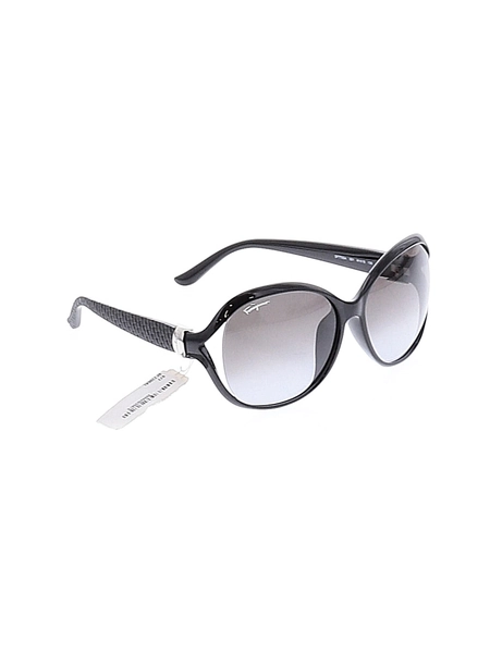 Salvatore Ferragamo Black Sunglasses One size