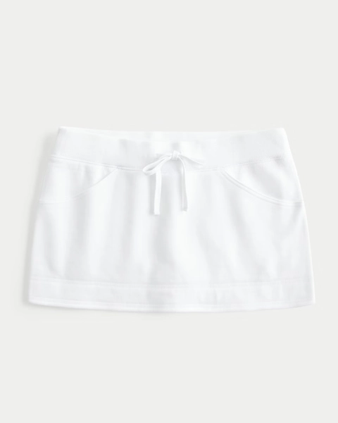 Low-Rise Fleece Mini Skort