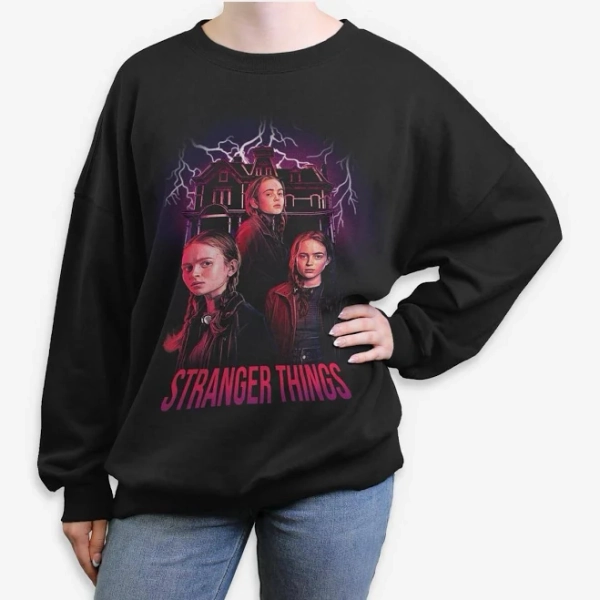 Stranger Things Max Mayfield Oversized Sweatshirt