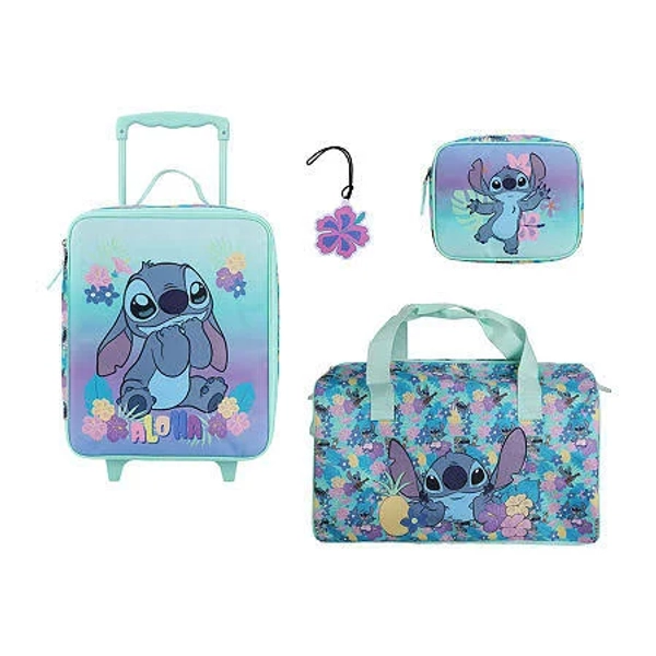 Disney's Stitch Kids' 4-Piece Travel Value Set