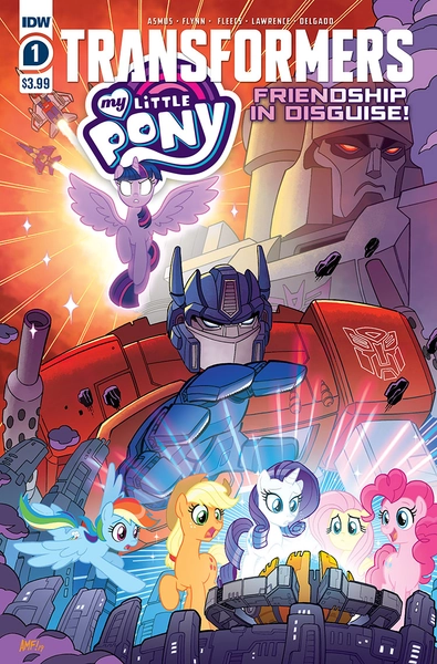 My Little Pony Transformers #1 Cover A Fleecs (Of 4)