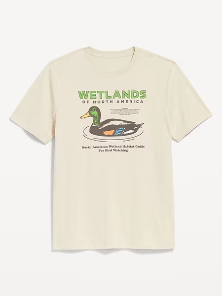 Graphic Crew-Neck T-Shirt