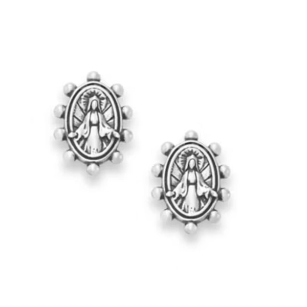 Virgin Mary Studs