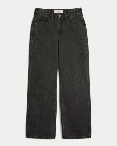 Curvy High-Rise Baggy Jeans