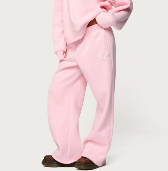 Edikted Women's Love Wide-Leg Sweatpants