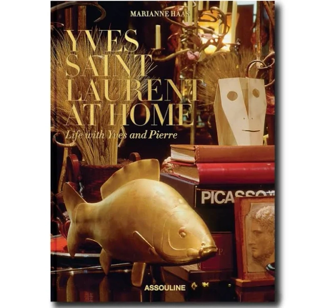 Assouline Yves Saint Laurent at Home