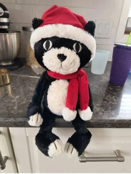 Christmas Jellycat Jack 15" 25 Years Anniversay Removable Hat & Scarf