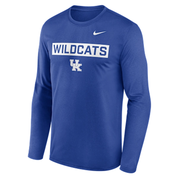 Kentucky Primetime Legend 2-Hit Men's Nike Dri-FIT College Long-Sleeve T-Shirt