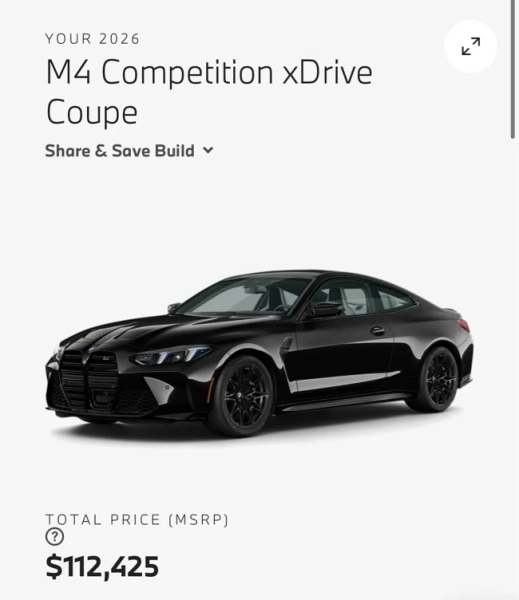 2026 BMW M4 