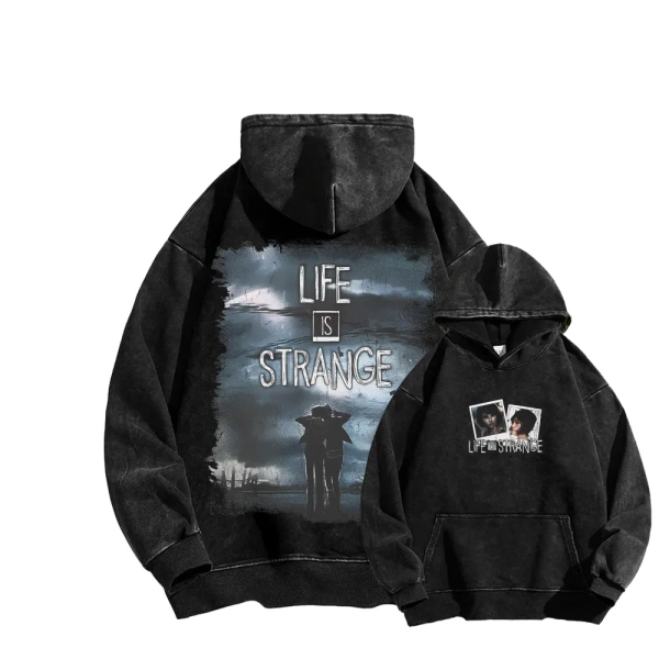 Life Is Strange Unisex Washed Hoodie 2512019315