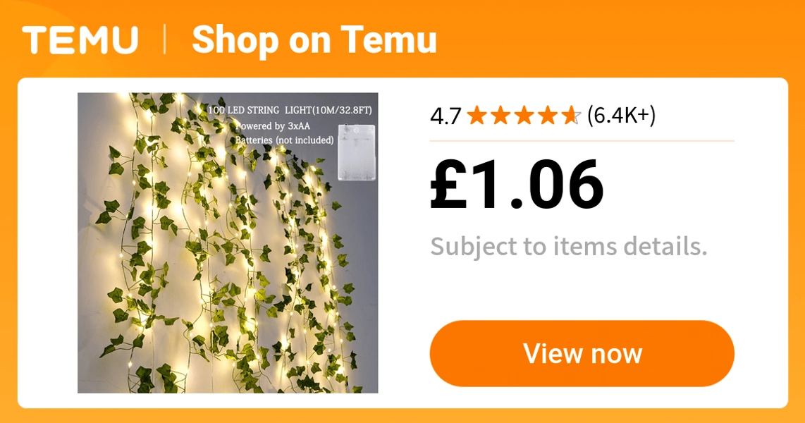 1pc     green leaf maple led string lights - Temu United Kingdom