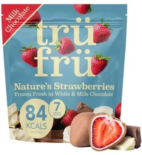 TruFru Strawberries in White & Milk Chocolate