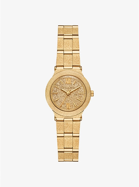 Petite Billie Frosted Gold-Tone Watch