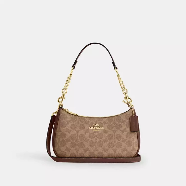 Teri Shoulder Bag In Signature Canvas