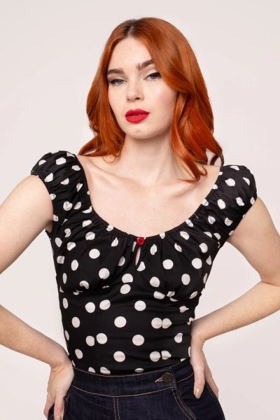 Domino Top - Black / XS