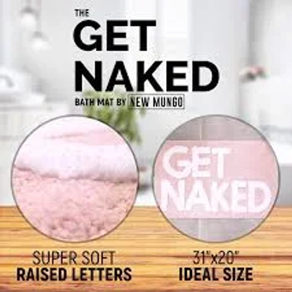 New Mungo Get Naked Bath Mat