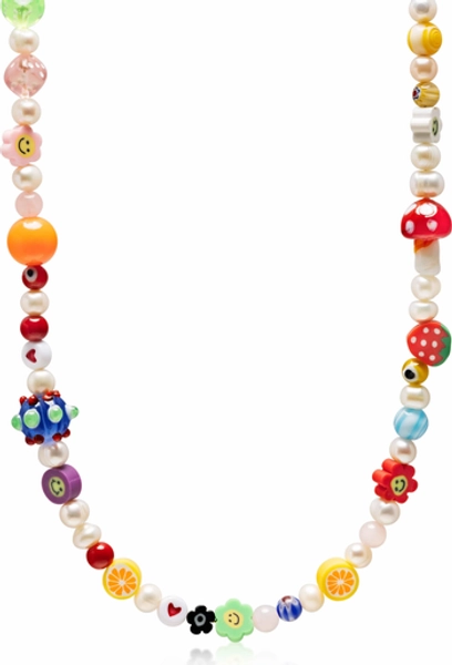 Berry Pearl Necklace