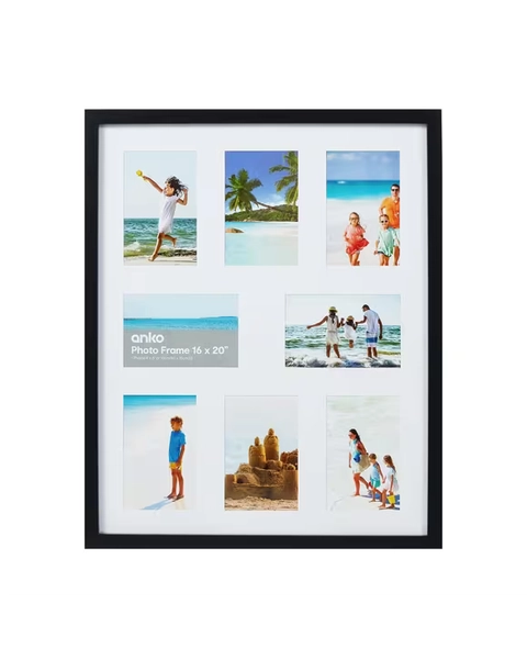 Eden Collage Frame 16in. x 20in. - Black - Black - One Size
