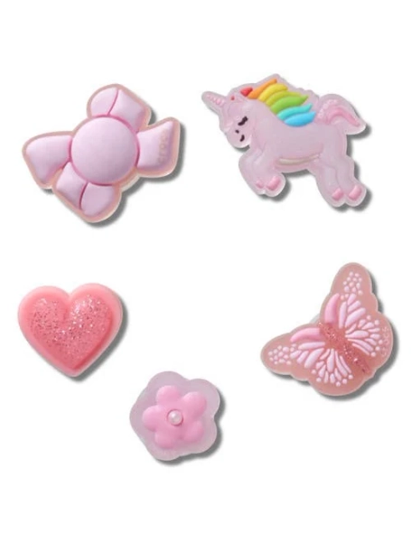 Crocs Tiny Girl Favorites Jibbitz 5-Pack Shoe Charms