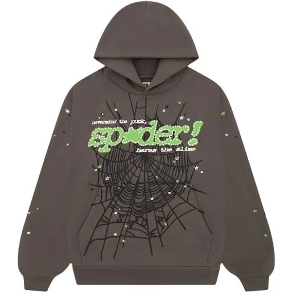 Sp5der Women's Hooded Pullover Sweatshirt