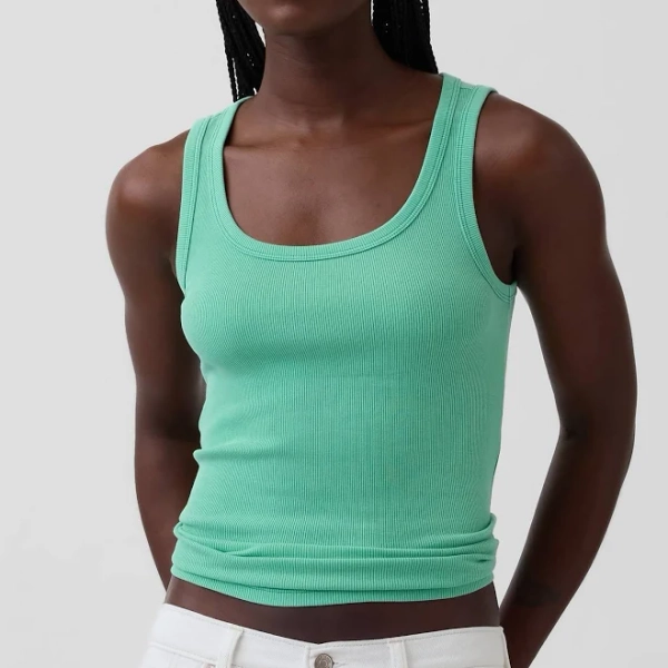Gap Women's Rib Scoop Tank Top