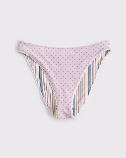 Reversible Mid Rise High-Leg Moderate Bottom