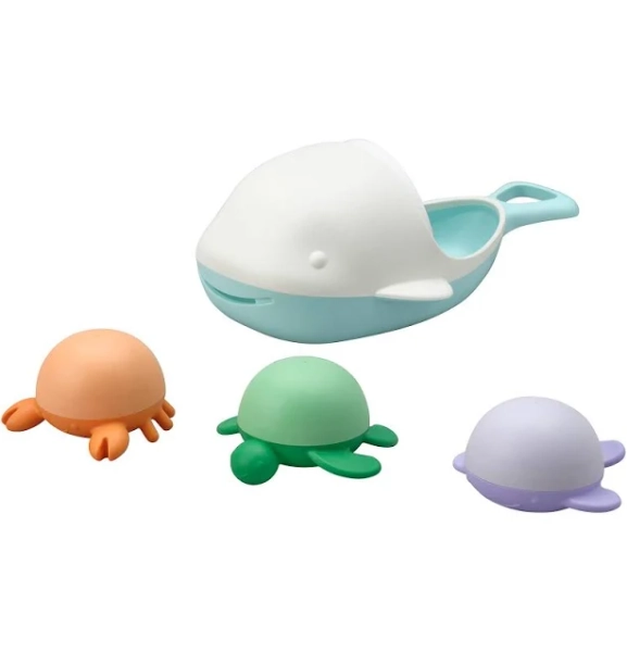 IKEA ÄNGSHUMLA 4-piece bath toy set