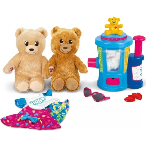 Build-A-Bear Workshop Stuffing Station | At-Home Station for Kids Aged 3+ | Stuff, Dress & Cuddle Furry Friends | Stuffing Station with Lights