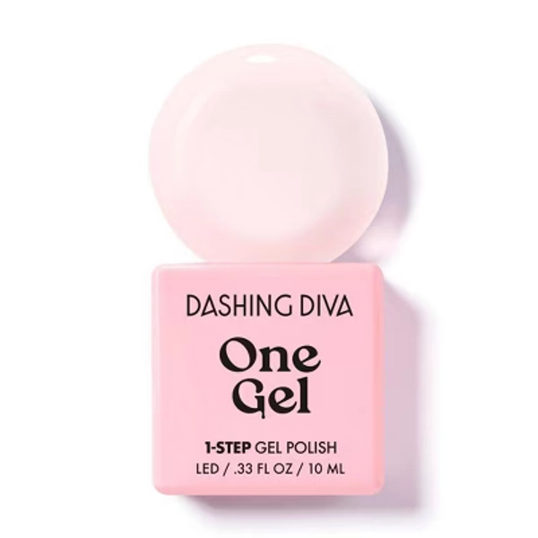 Dashing Diva One Gel Color Nail Polish - Pointe - 10ml: Vegan, Semi-Sheer Finish
