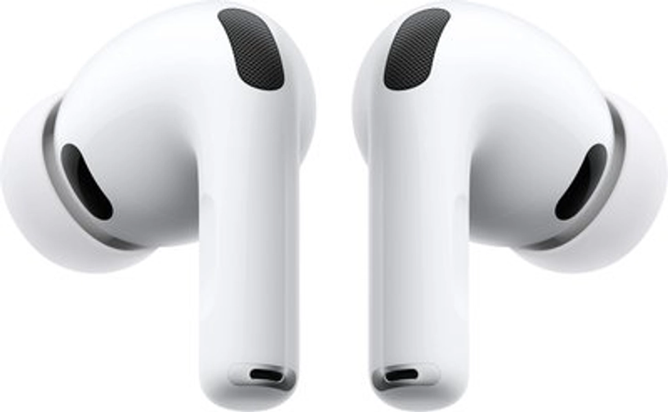 Apple - AirPods Pro 3, Wireless Active Noise Cancelling Earbuds with Heart Rate Sensing Feature - White