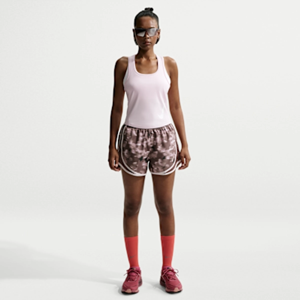 Nike Tempo Women's Mid-Rise 3" Brief-Lined Printed Running Shorts