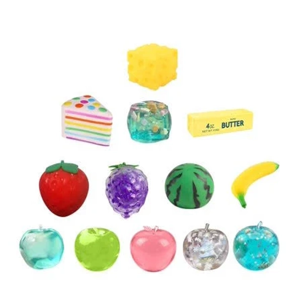 Viral Rainbow Layer Cake Squishy Toys